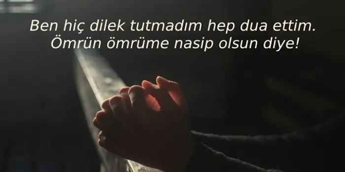dua ile ilgili sözler