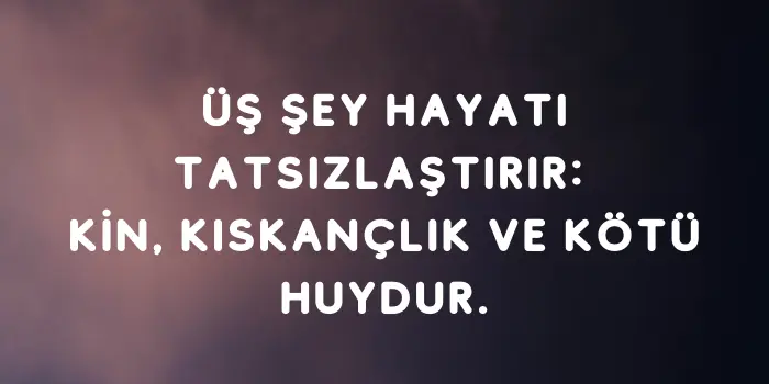 kıskançlık sözleri