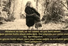ablaya doğum günü mesajı